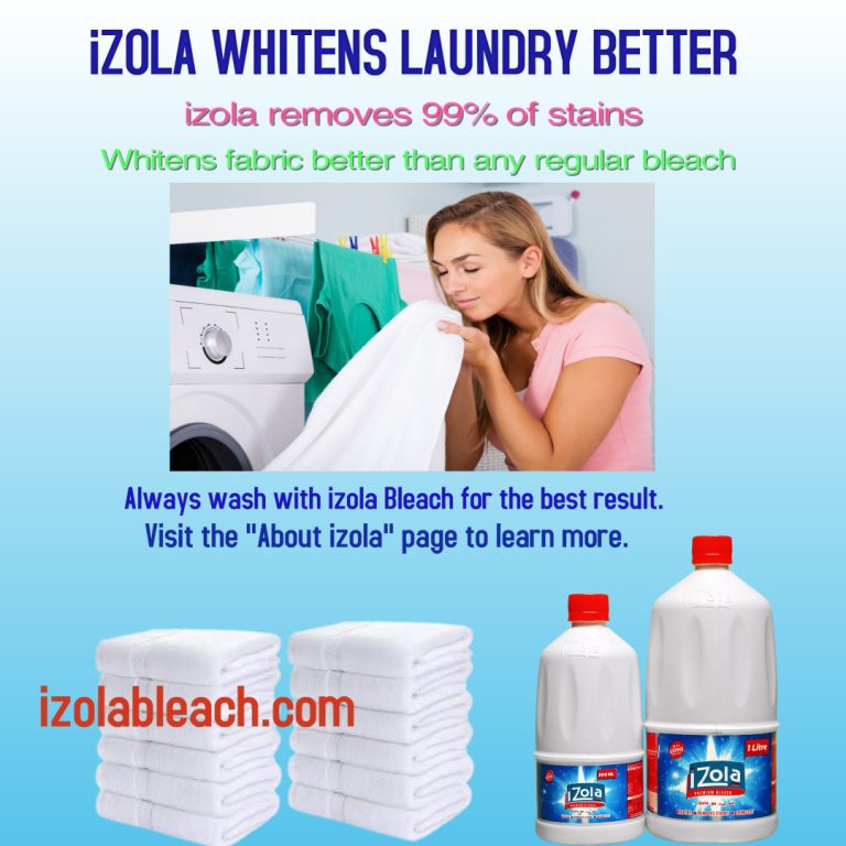 izola bleach for laundry poster (1)
